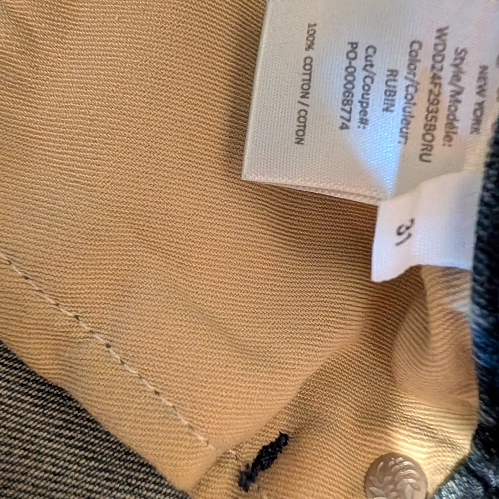 Authentic Rag & Bone® NWT Stylish Logan mid-rise blue jeans - Picture 3 of 15